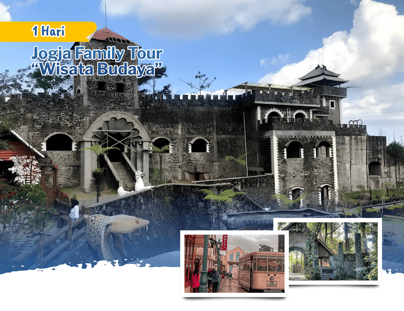 1 Hari Jogja Family Tour “Wisata Budaya”