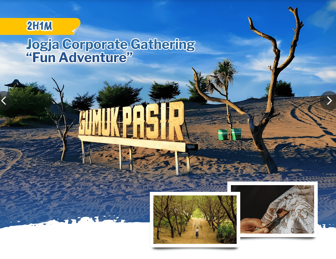 2H1M Jogja Corporate Gathering “Fun Adventure”