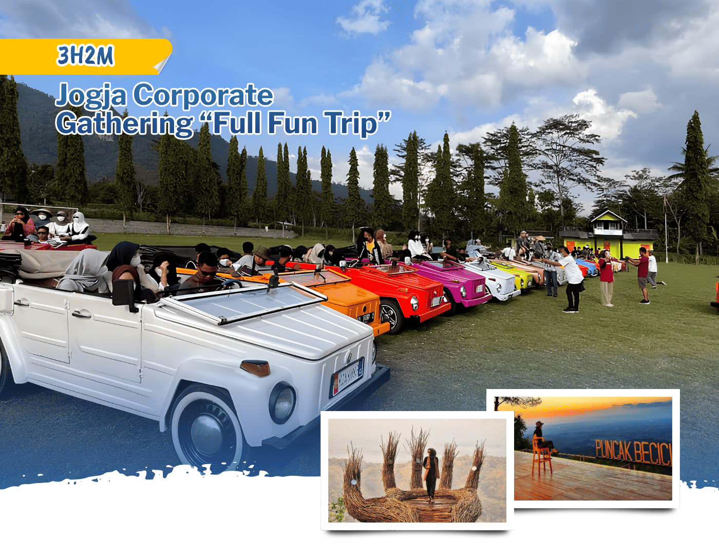 3H2M Jogja Corporate Gathering “Full Fun Trip”