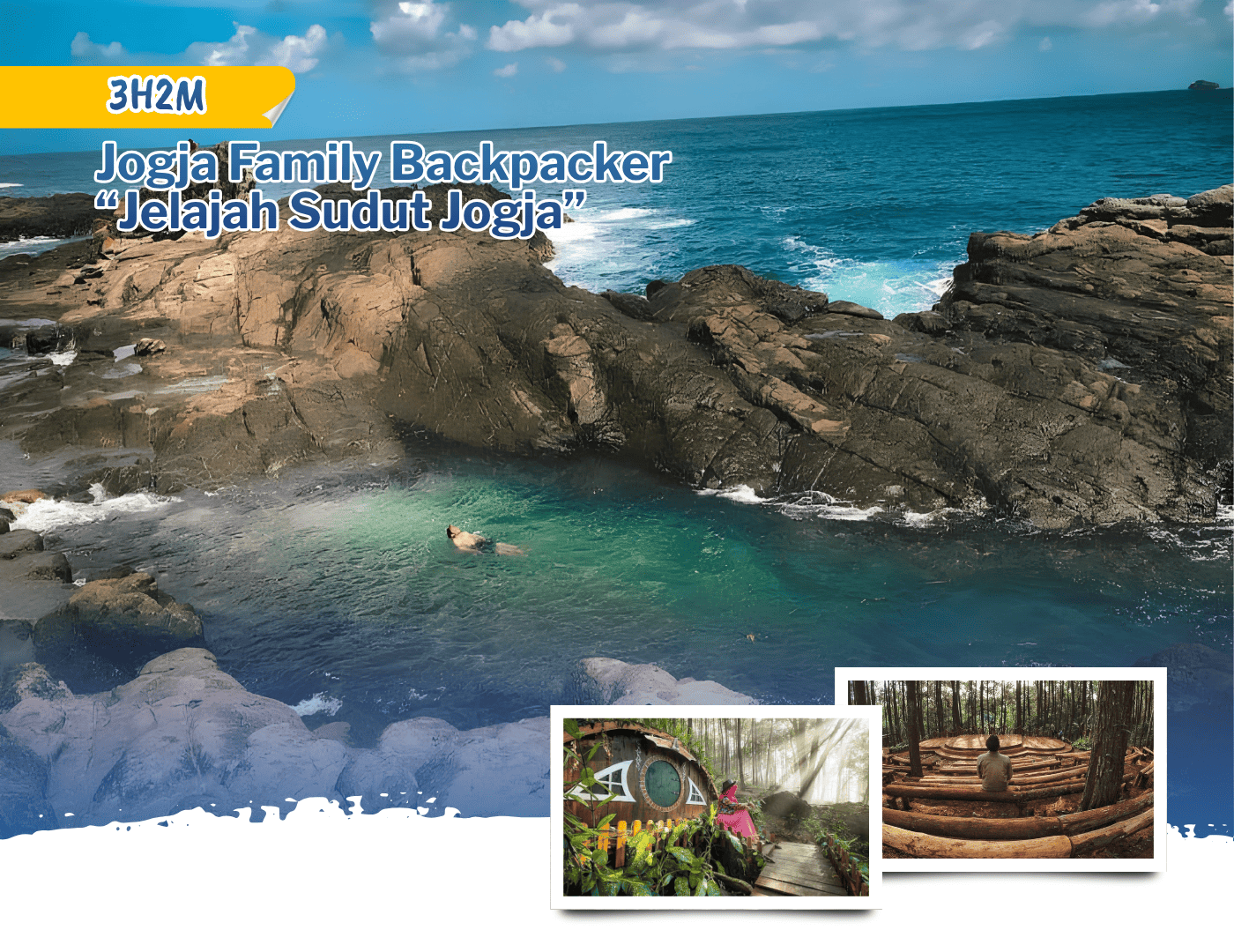 3H2M Jogja Family Backpacker “Jelajah Sudut Jogja”