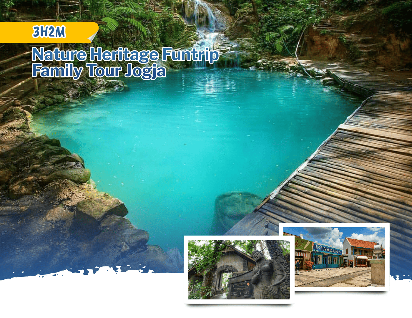 3H2M Nature Heritage Funtrip Family Tour Jogja