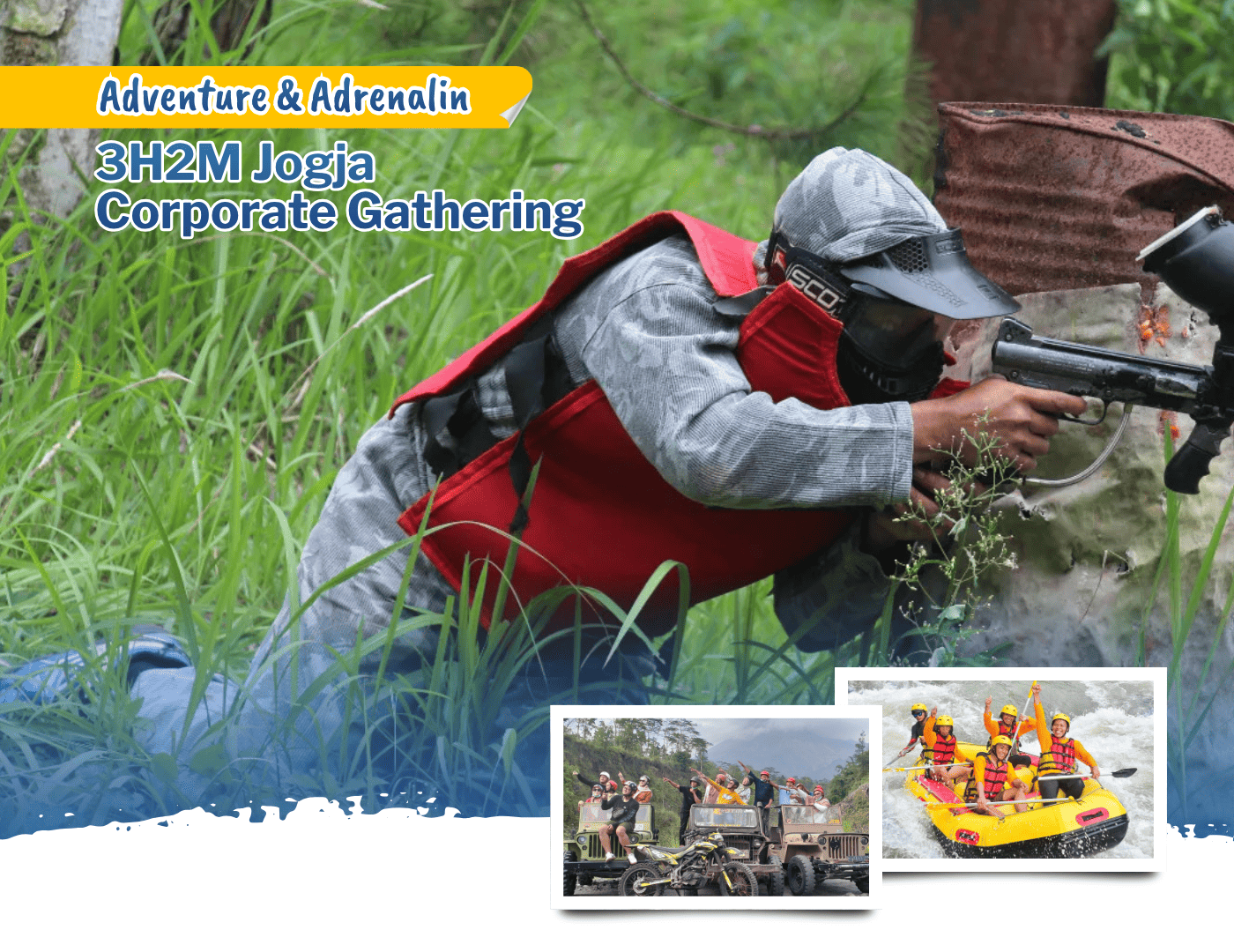 3H2MJogja Corporate Gathering - Adventure & Adrenalin