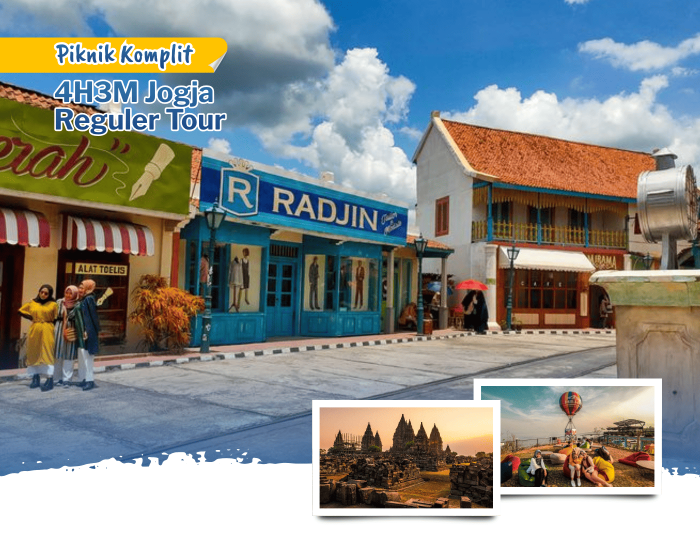 4H3M Jogja Reguler Tour - Piknik Komplit