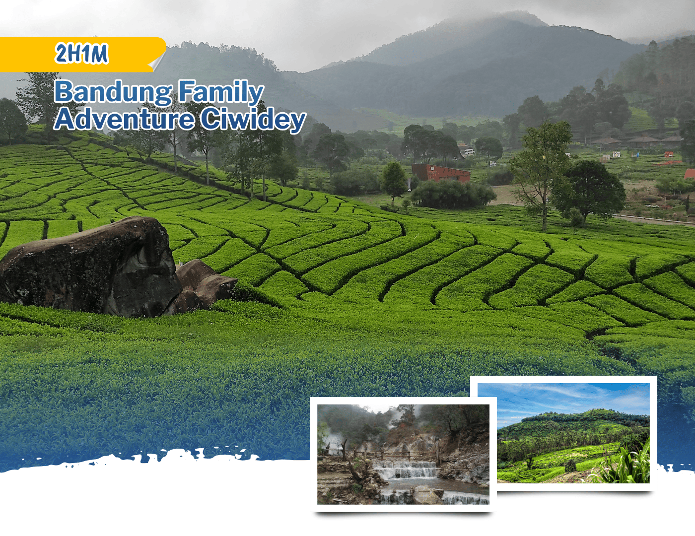 Bandung Family Adventure Ciwidey 2 Hari 1 Malam