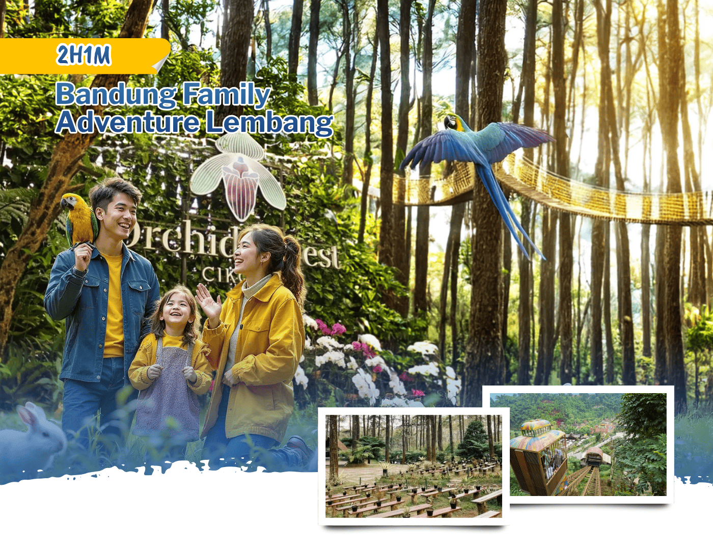 Bandung Family Adventure Lembang 2 Hari 1 Malam