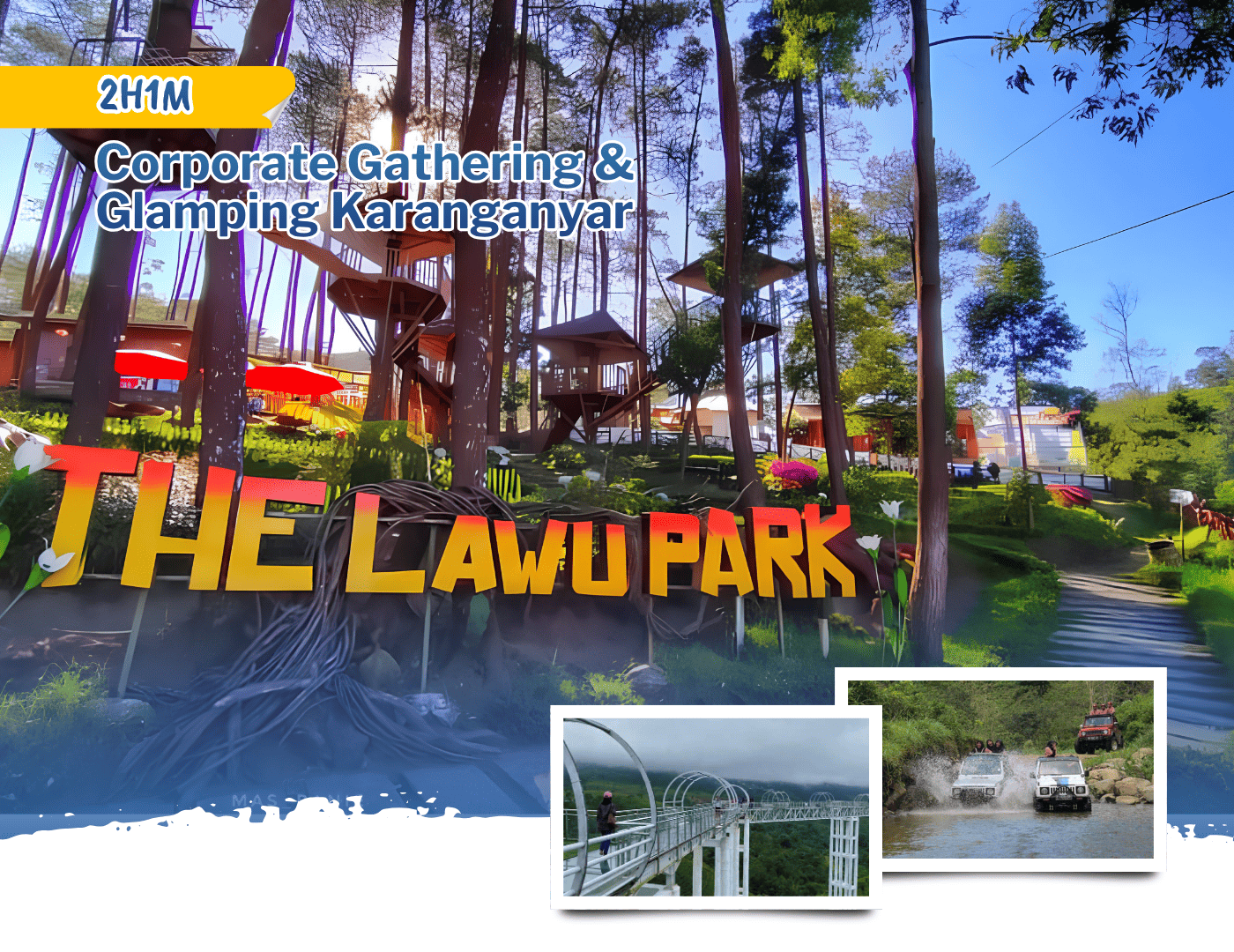 Corporate Gathering & Glamping Karanganyar 2H1M