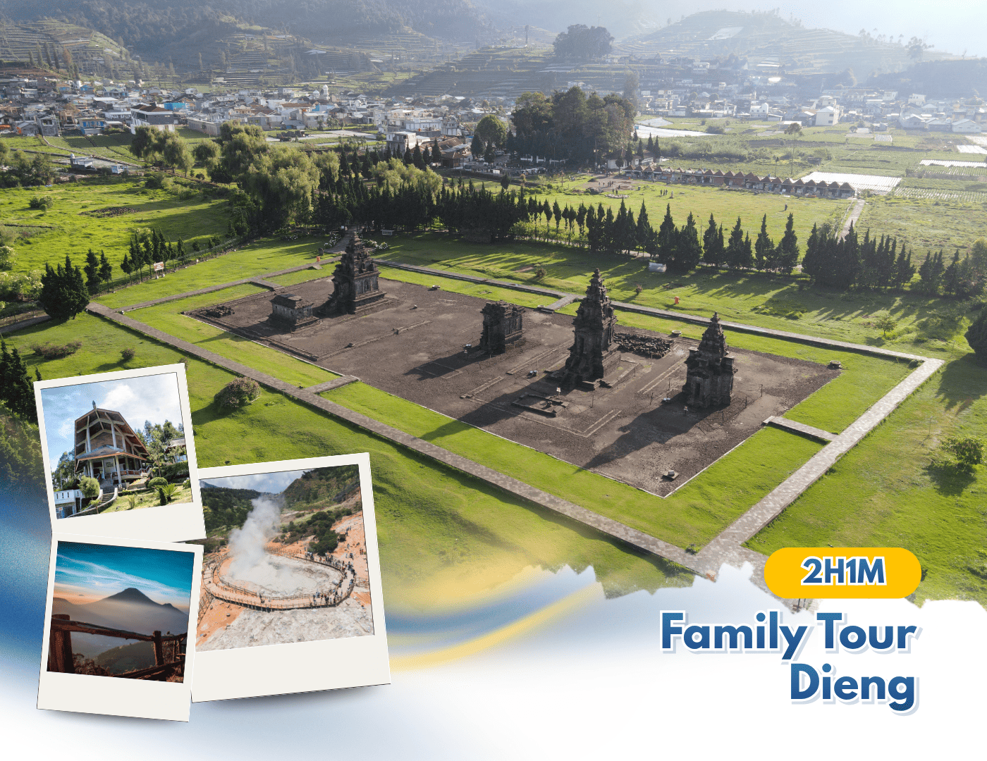 Family Tour Dieng 2 Hari 1 Malam