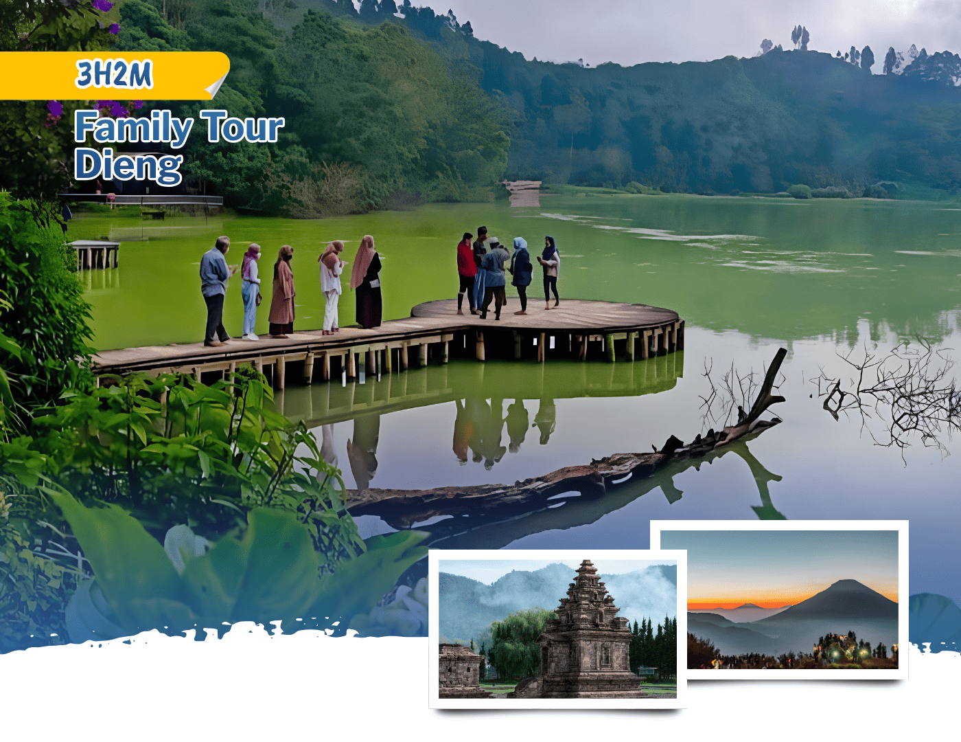 Family Tour Dieng 3 Hari 2 Malam