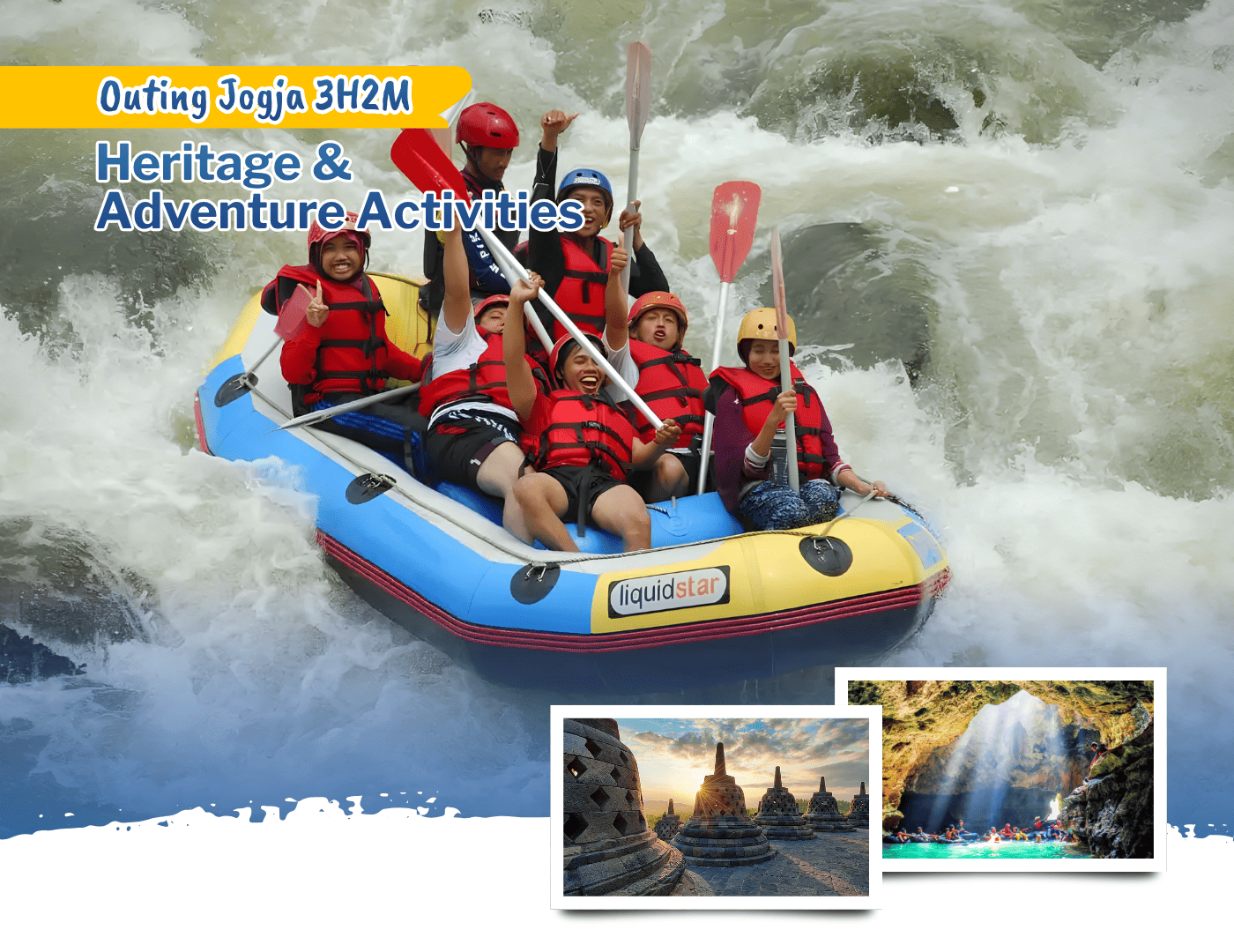 Outing Jogja 3H2M Heritage & Adventure Activities