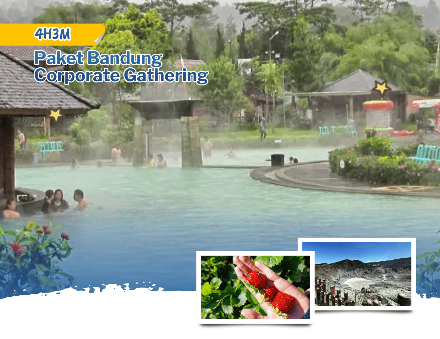 Paket Bandung Corporate Gathering 4 Hari 3 Malam