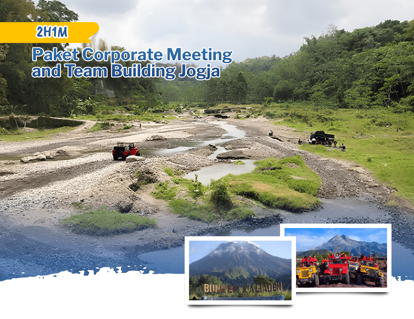 Paket Corporate Meeting and Team Building Jogja 2H1M