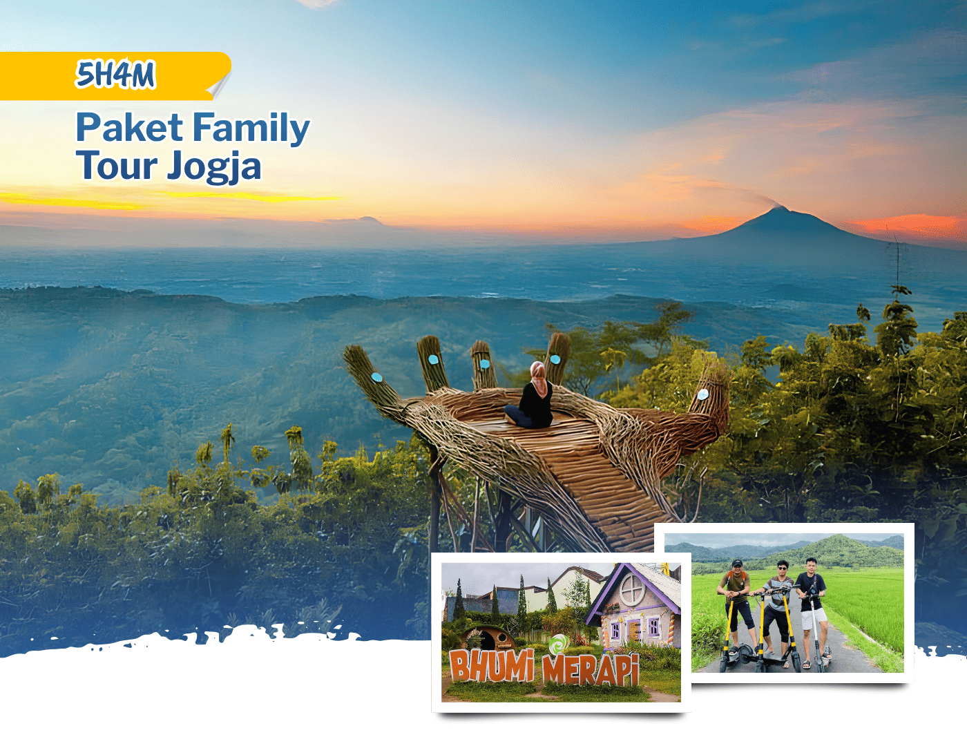 Paket Family Tour Jogja 5 Hari 4 Malam