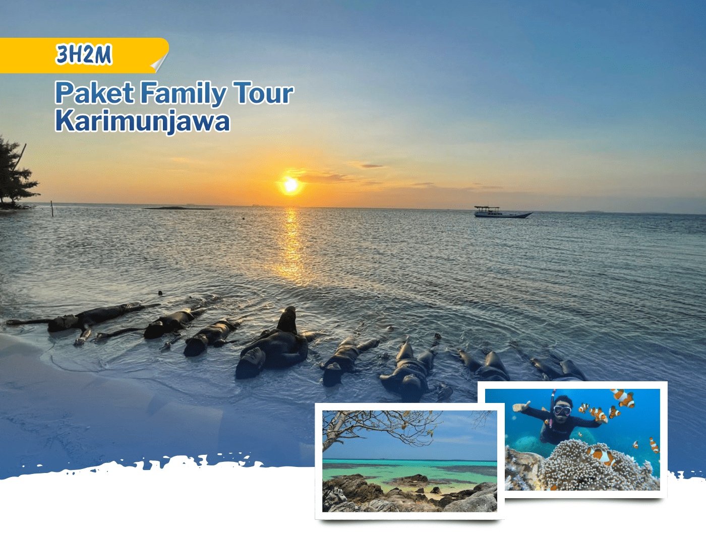 Paket Family Tour Karimunjawa 3 hari 2 Malam
