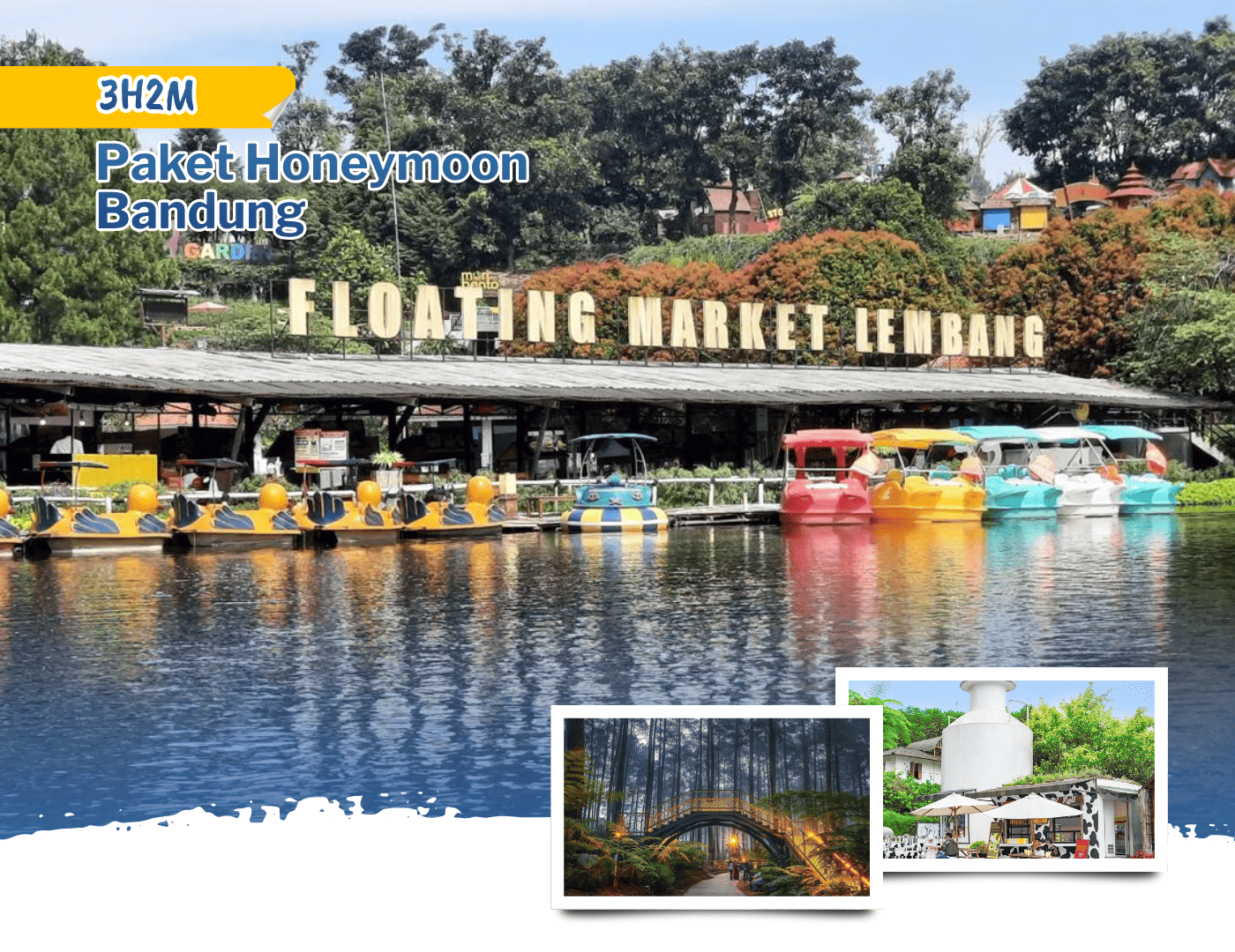 Paket Honeymoon Bandung 3 Hari 2 Malam