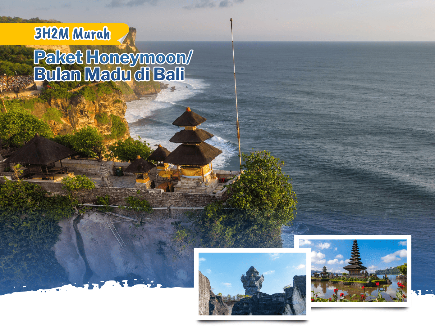 Paket Honeymoon/Bulan Madu di Bali 3 Hari 2 Malam Murah