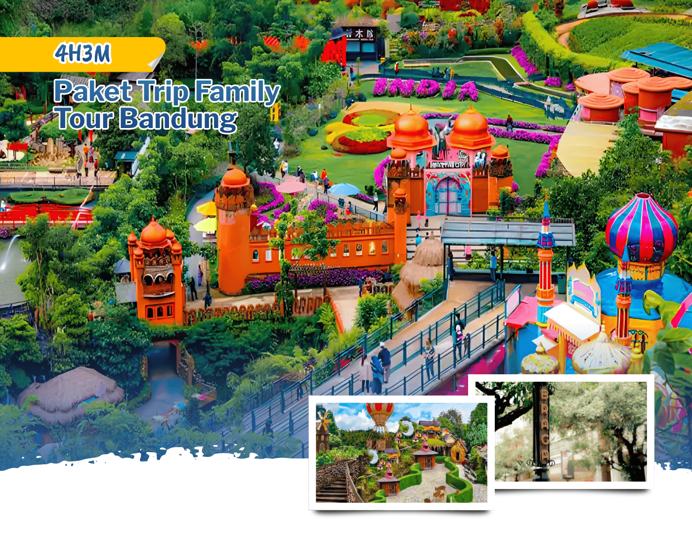 Paket Trip Family Tour Bandung 4 Hari 3 Malam