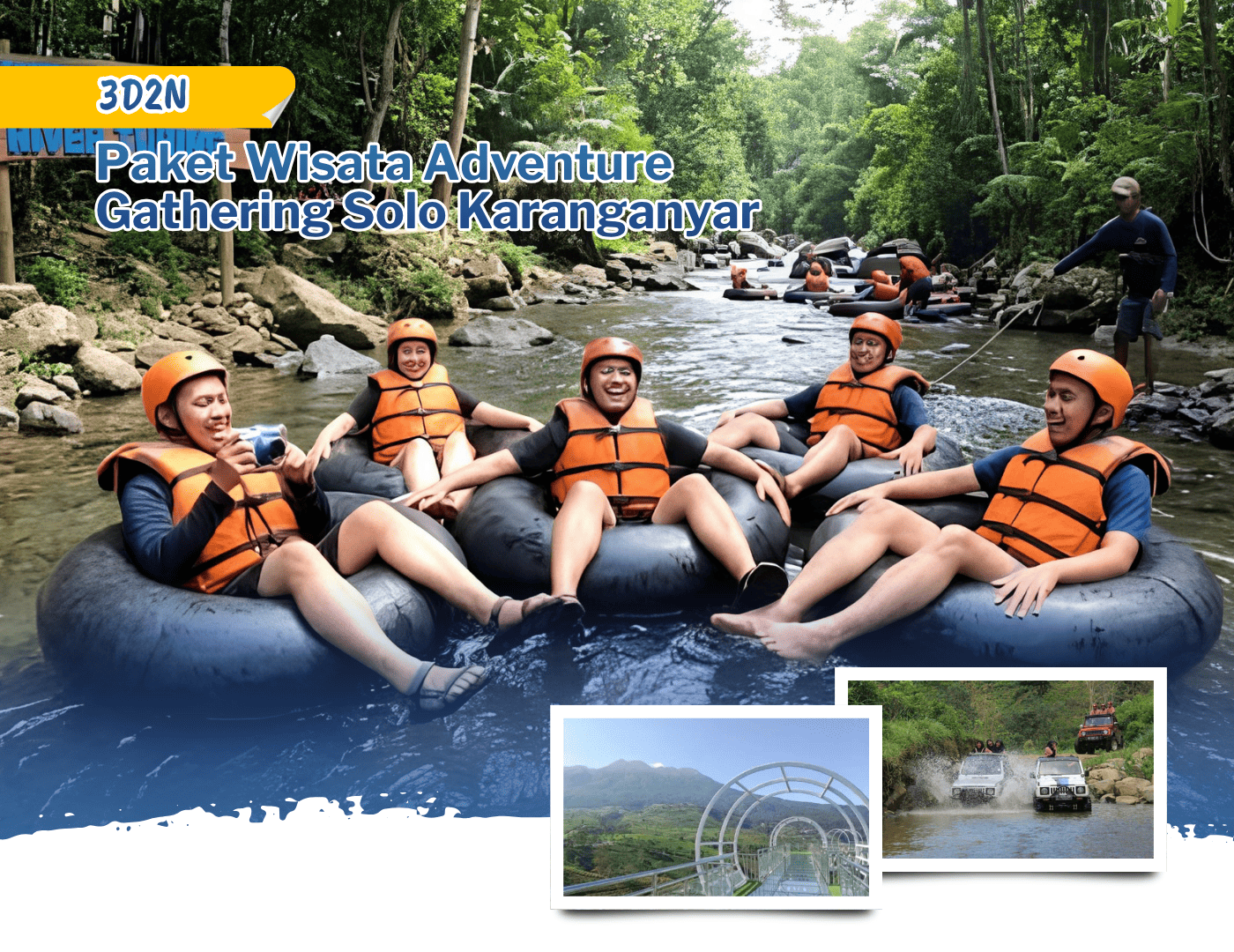 Paket Wisata Adventure Gathering Solo Karanganyar 3D2N