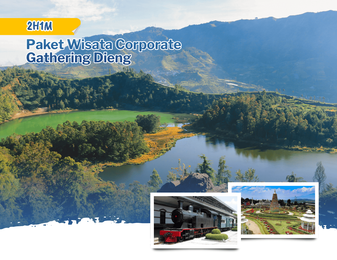 Paket Wisata Corporate Gathering Dieng 2 Hari 1 Malam