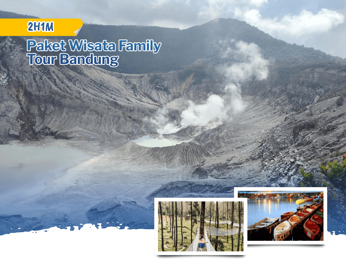 Paket Wisata Family Tour Bandung 2H1M
