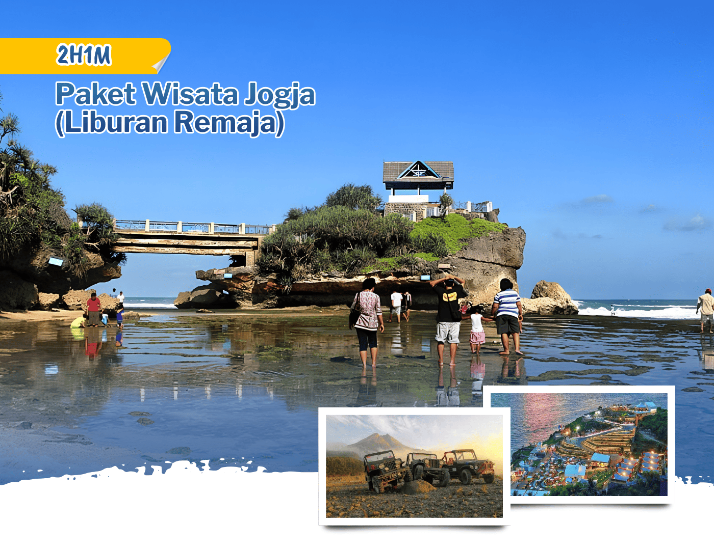 Paket Wisata Jogja 3H2M (Liburan Remaja)