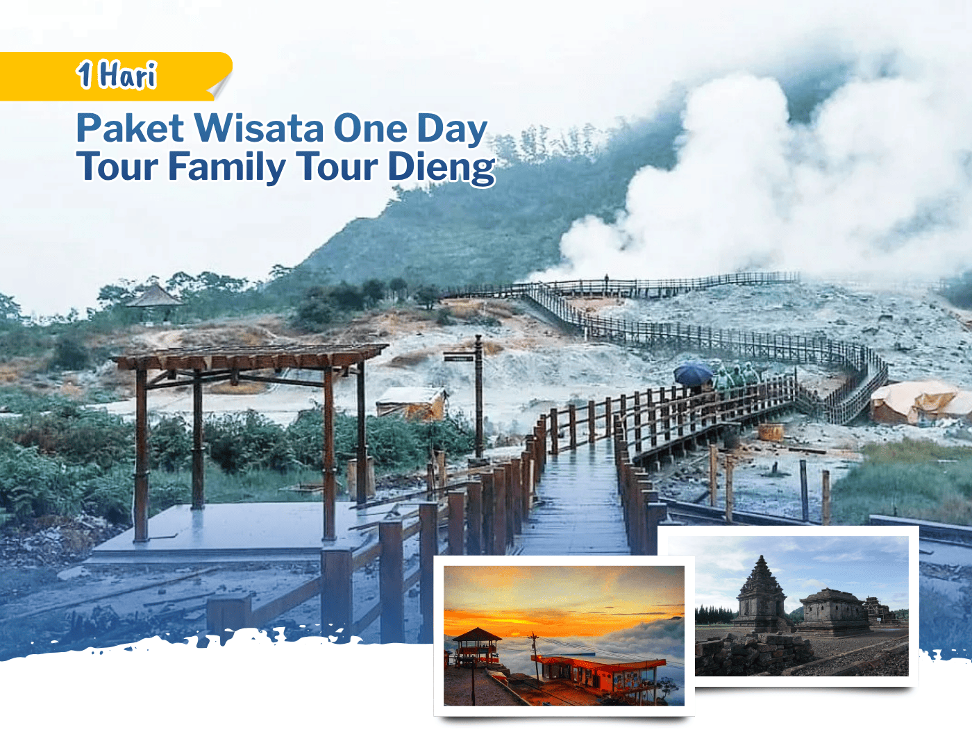 Paket Wisata One Day Tour Family Tour Dieng 1 Hari