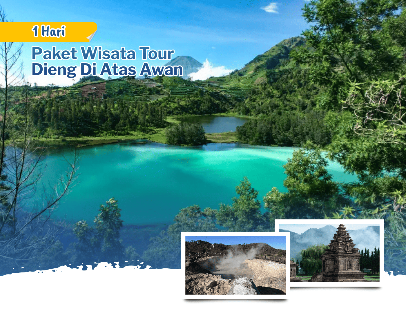 Paket Wisata Tour Dieng Di Atas Awan 1 Hari