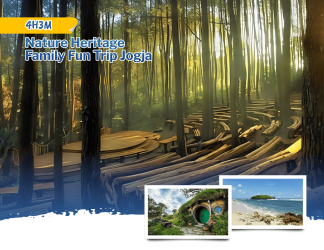 4H3M Nature Heritage Family Fun Trip Jogja