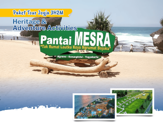 Paket Tour Jogja 3H2M - Heritage & Adventure Activities