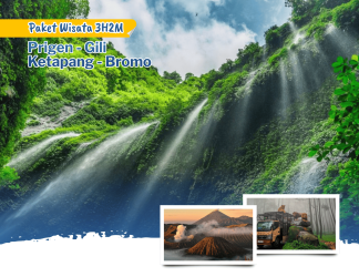 Paket Wisata 3 Hari 2 Malam Prigen - Gili Ketapang - Bromo