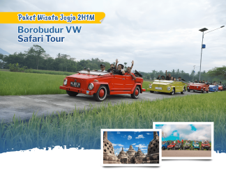 Paket Wisata Jogja 2H1M – Borobudur VW Safari Tour